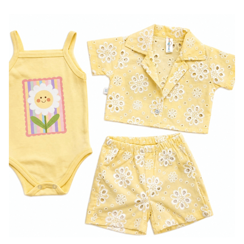 Conjunto floreado