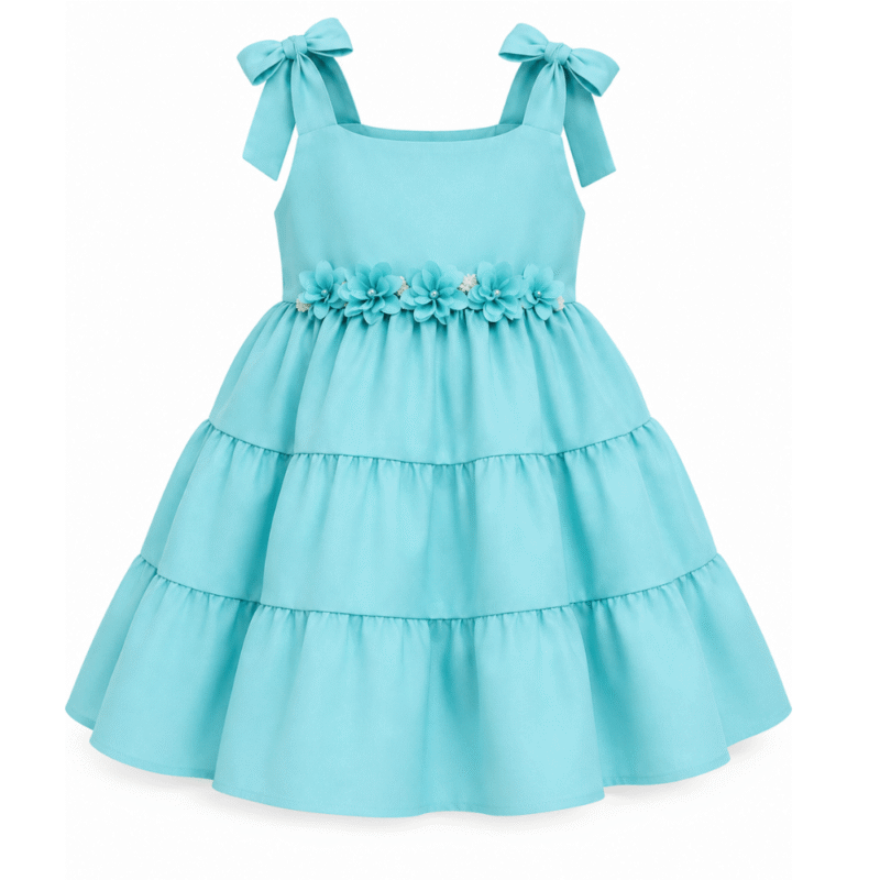 Vestido Celeste
